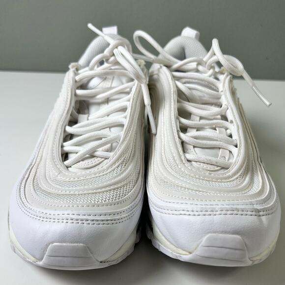 Nike Air Max 97 Triple White Ripple Cushion DH8016-100 Running Sneakers 7 - Picture 4 of 11